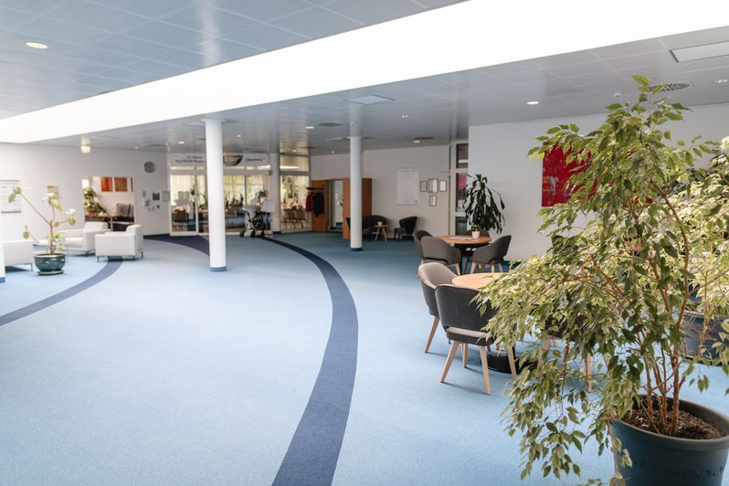 heller freundlicher Eingangsbereich