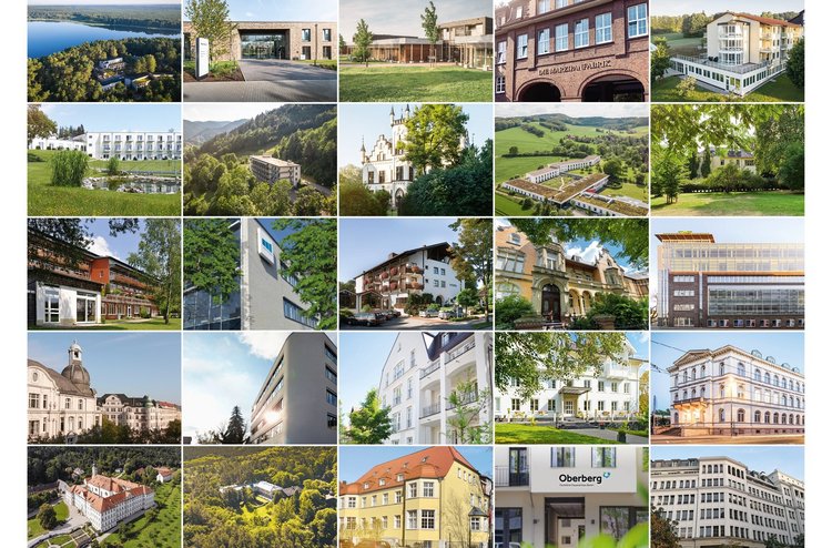 Collage der Oberberg Kliniken