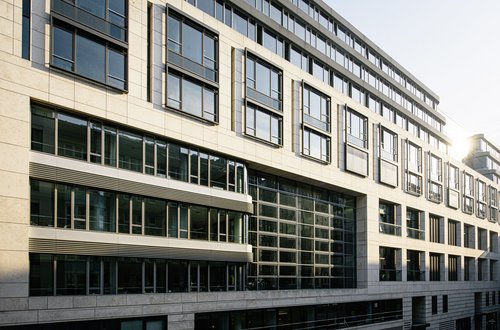 Außenansicht der Oberberg Tagesklinik Hamburg