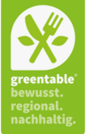 Greentable Siegel für nachhaltige Gastronomie
