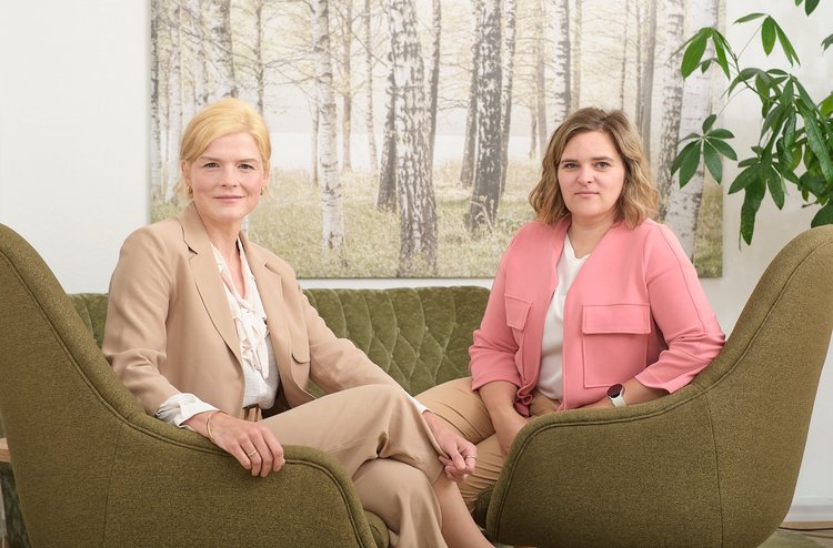 Klinikleitung um Frau Dr. Rehme und Frau Keuchel