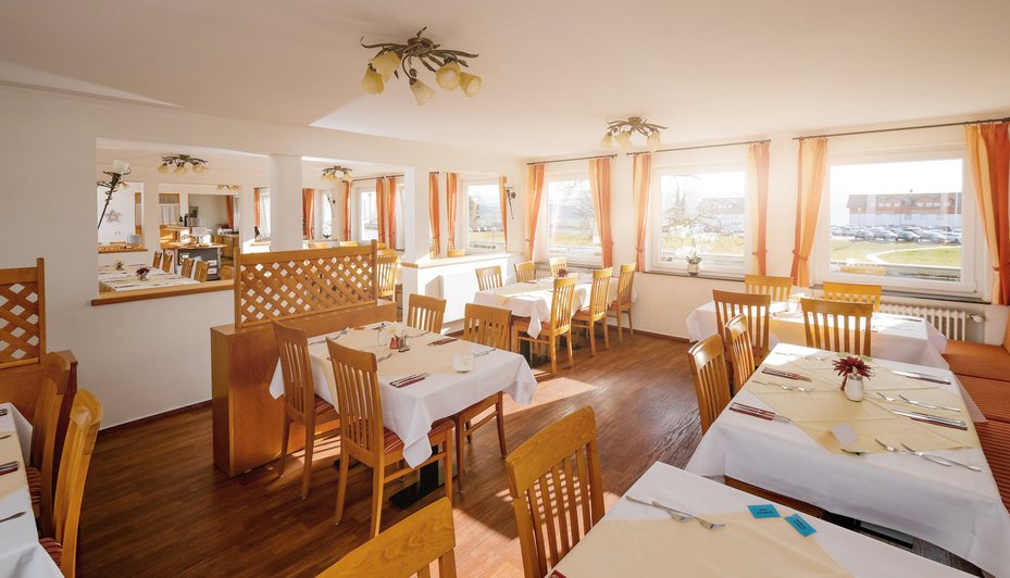 Speisesaal der Oberberg Fachklinik Scheidegg im Allgäu