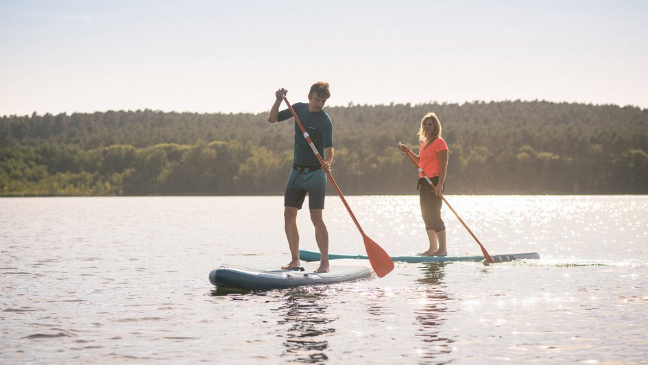 Standup Paddling - Atmosphäre Oberberg Kliniken