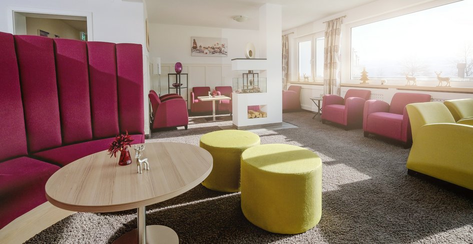 Gemeinschaftsraum der Oberberg Fachklinik SCheidegg im Allgäu