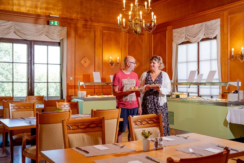 Blick in den Speisesaal der Oberberg Tagesklinik Potsdam