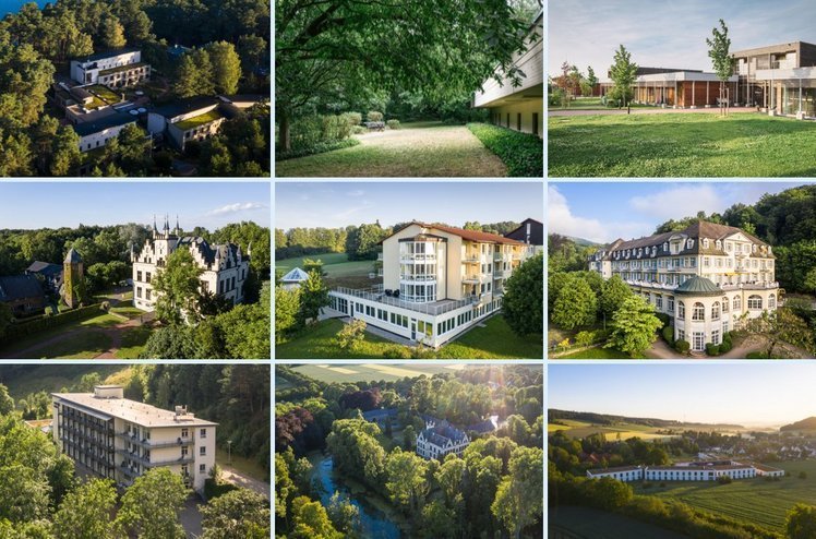 Übersicht Oberberg Kliniken