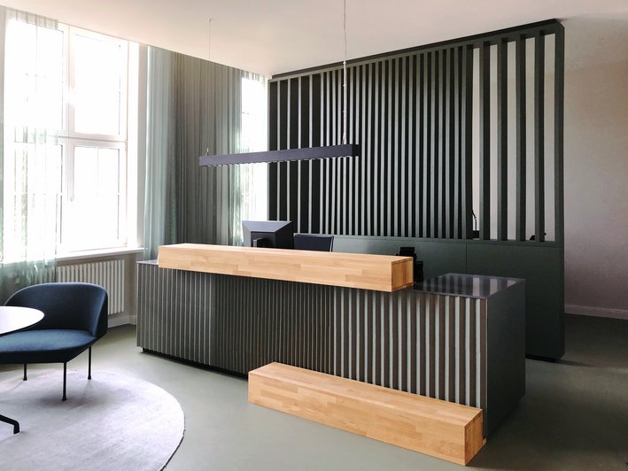 Empfangsbereich Oberberg Fachklinik Marzipanfabrik