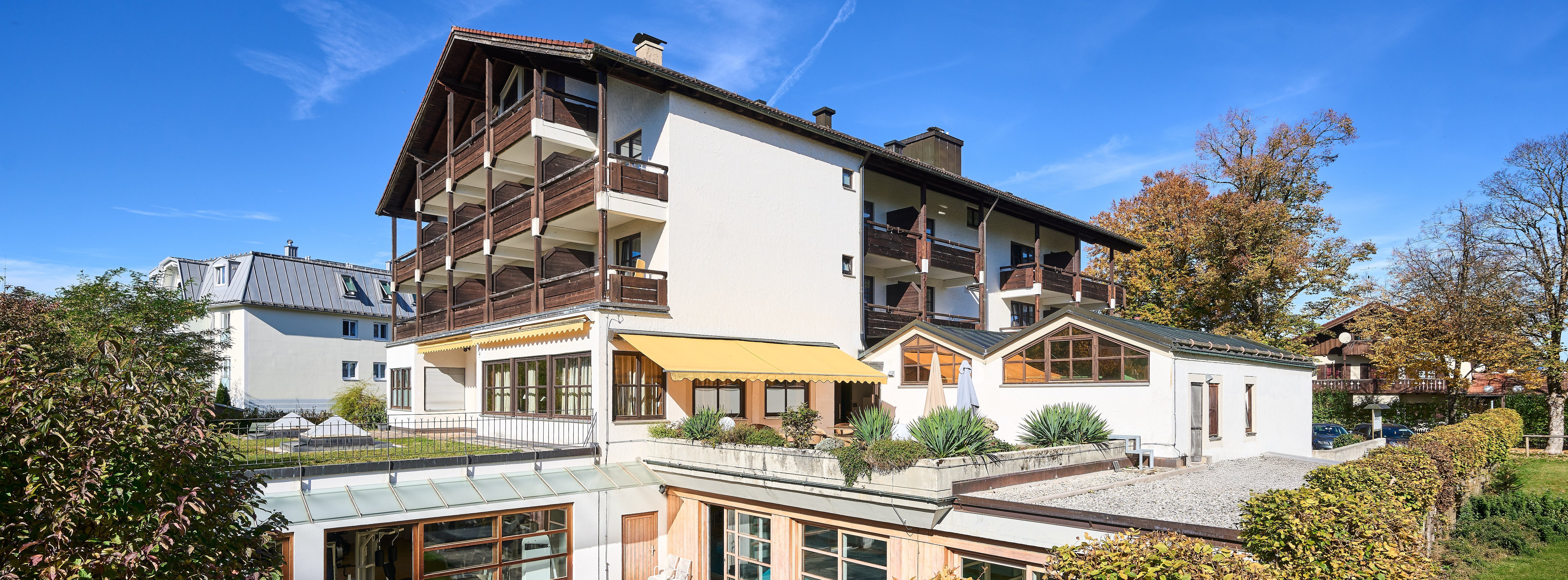 Außenansicht der Oberberg Fachklinik Bad Tölz