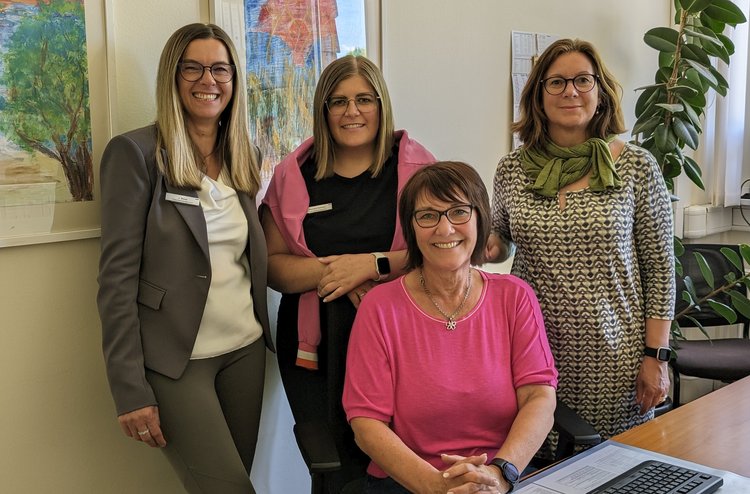 Team des Patientenmanagement der Klinik Windach