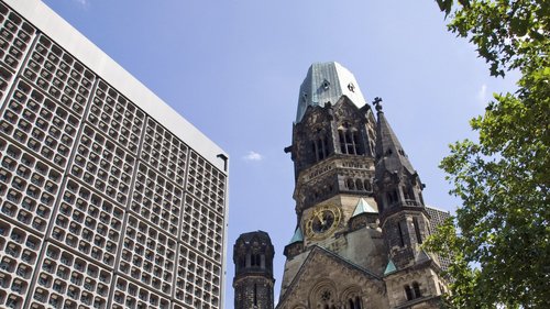 Bild der Berliner Kaiser-Wilhelm-Gedächtniskirche